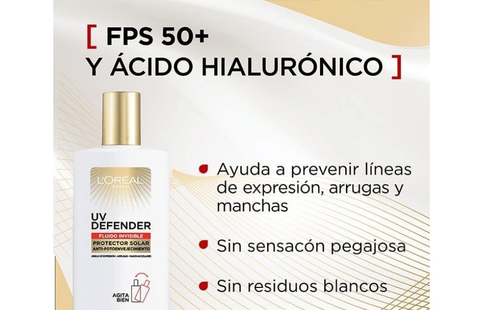 Bloqueador Con Acido Hialuronico